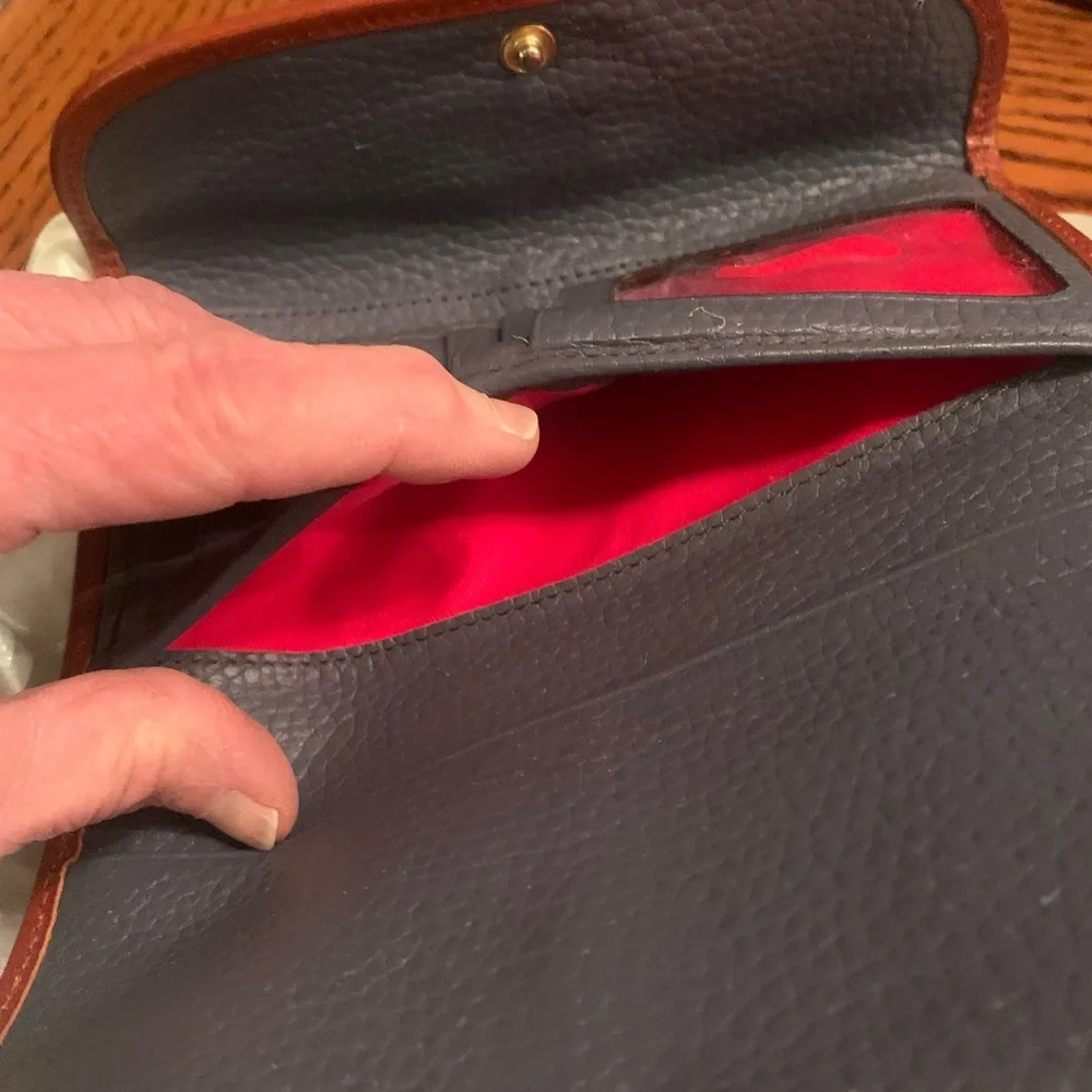 DOONEY & BOURKE AUTHENTIC SLATE BLUE WALLET - Picture 4 of 11